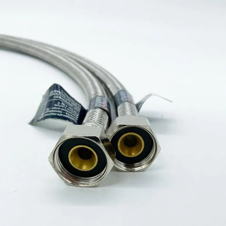 Гибкая подводка для воды MONOFLEX PEX 1/2" х 50см (гайка - гайка) из сшитого полиэтилена - 2шт